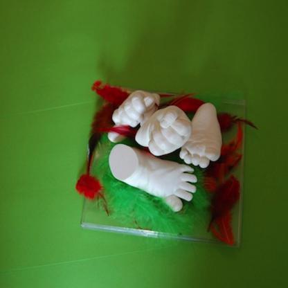 moulage empreinte3d mains et pieds enfants